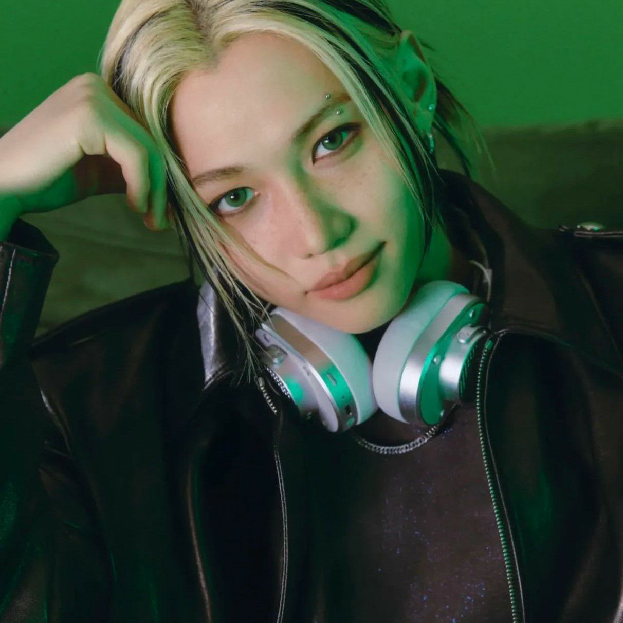 A moment captured by Felix (Stray Kids)'s fan