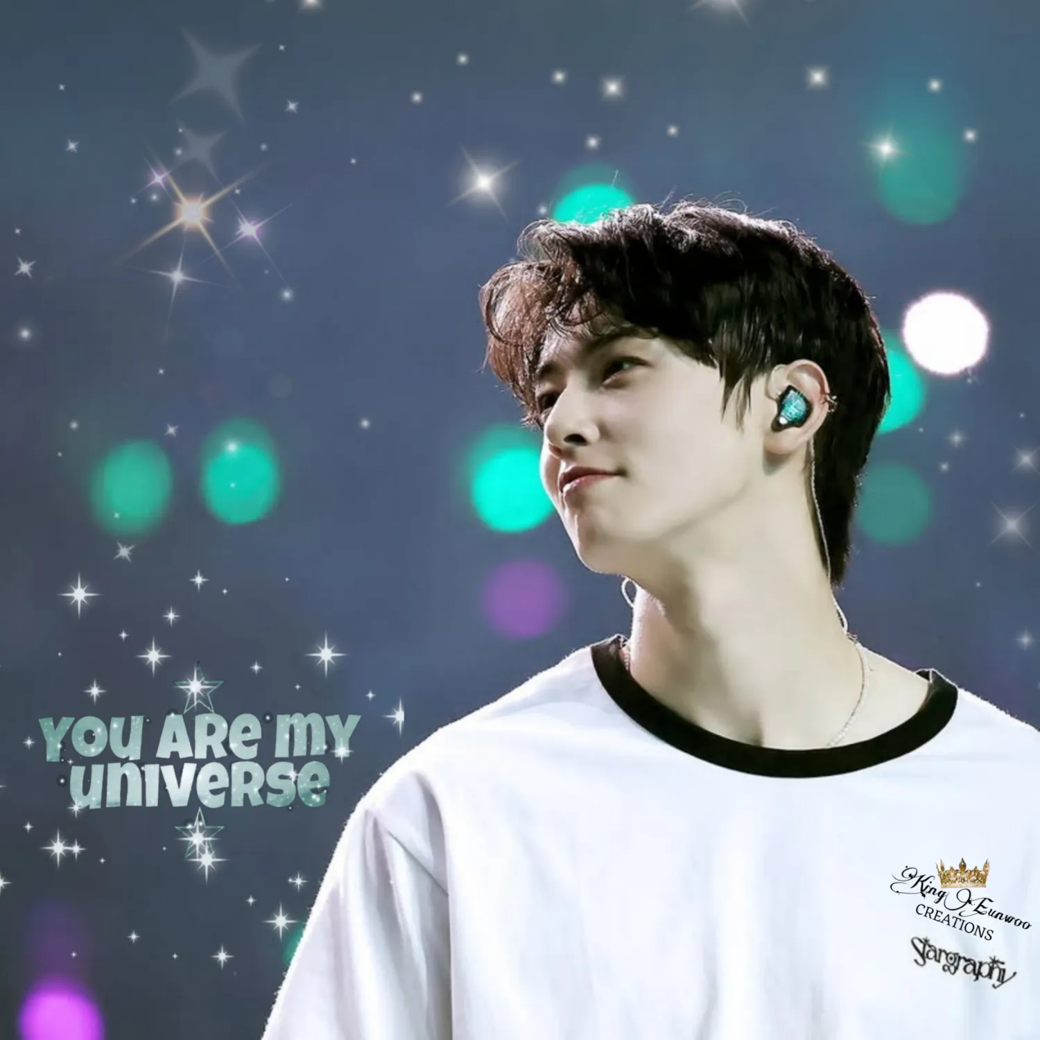 Recent activity shot of Eunwoo (ASTRO)