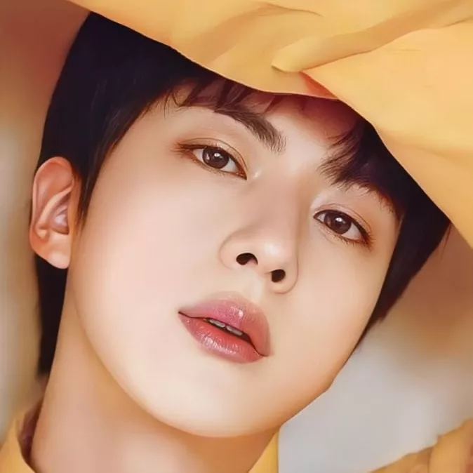 Recent activity shot of Jin (BTS)