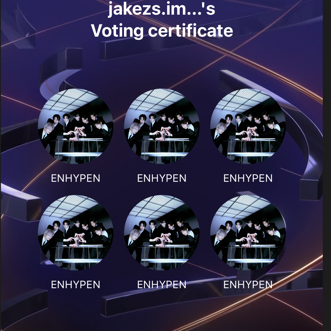 ENHYPEN의 비하인드 컷