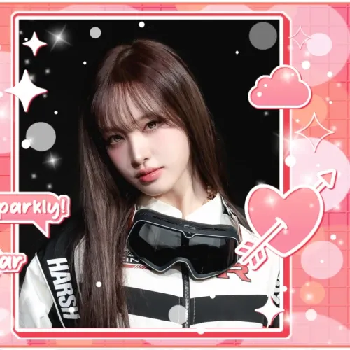 A moment captured by LIZ (IVE)'s fan