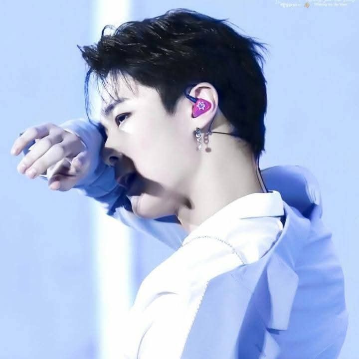 Recent activity shot of Moonbin (ASTRO)