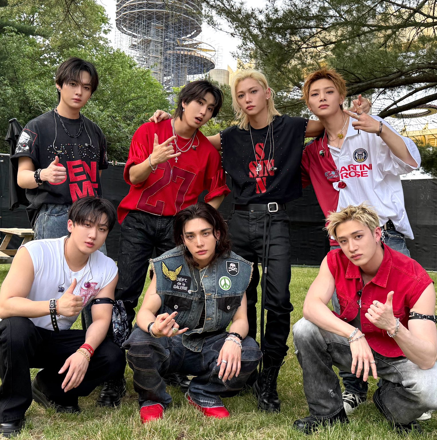 Recent activity shot of Stray Kids