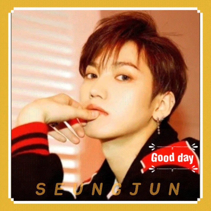 Recent activity shot of Seungjun (ONF)