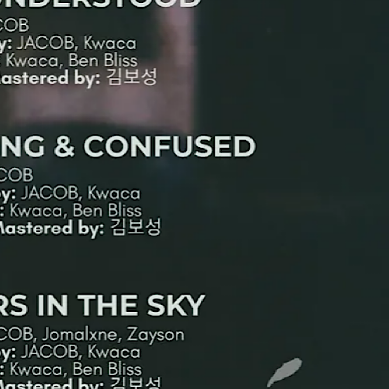 Behind-the-scenes cut of Jacob (THE BOYZ)