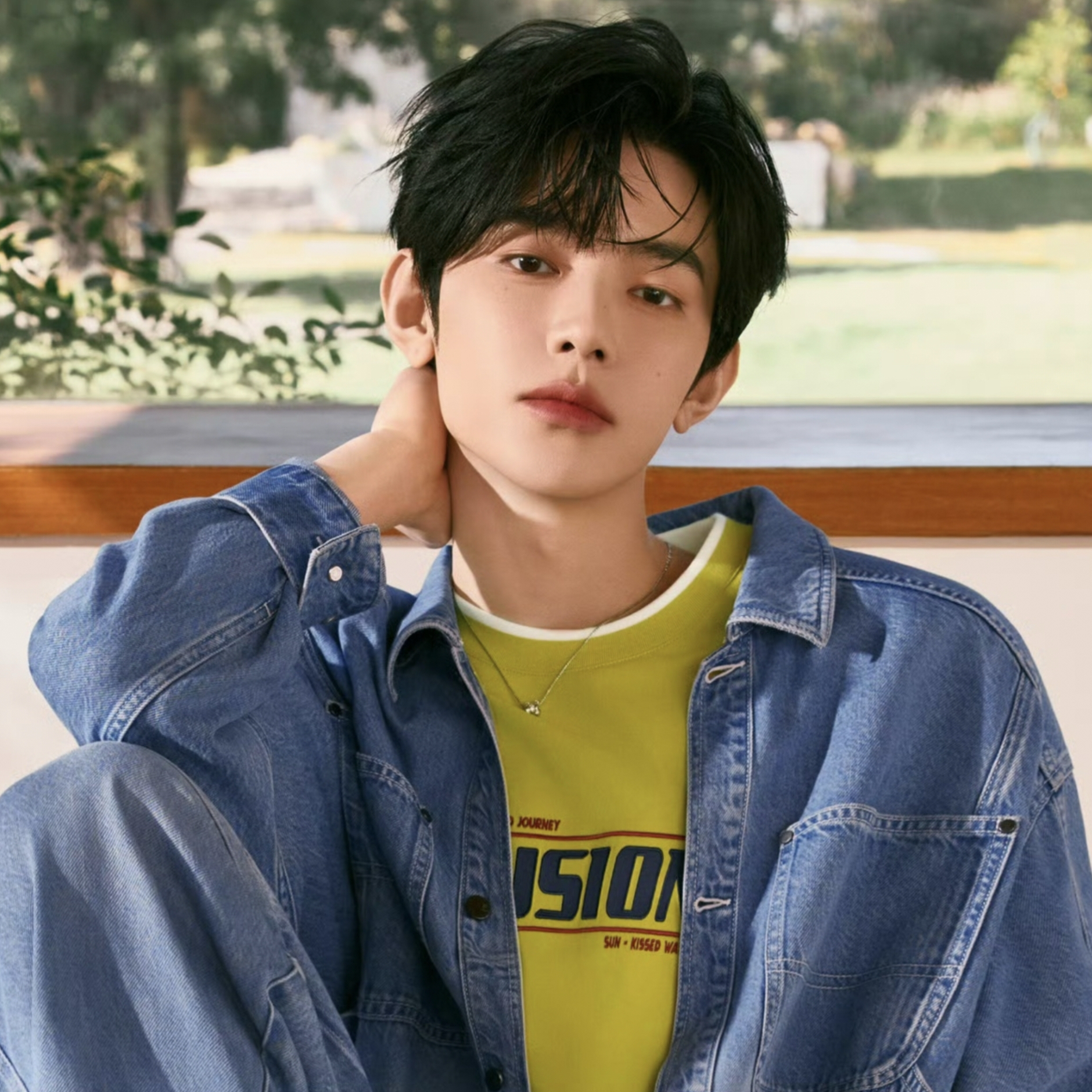 Recent activity shot of Zhang Hao (ZEROBASEONE)