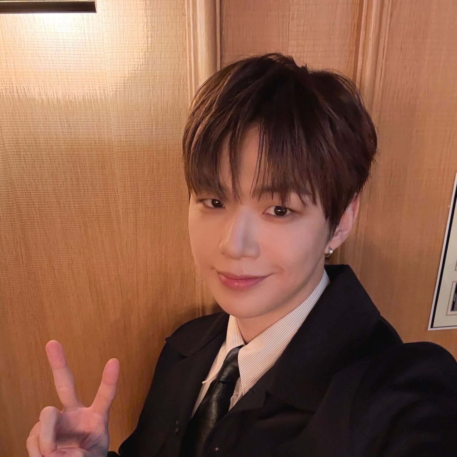 Recent activity shot of Kang Daniel