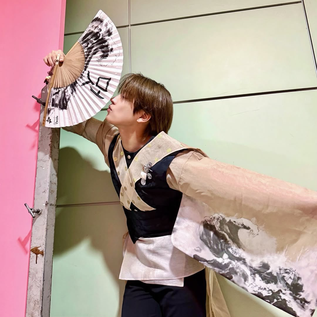 Behind-the-scenes cut of Hongjoong (ATEEZ)