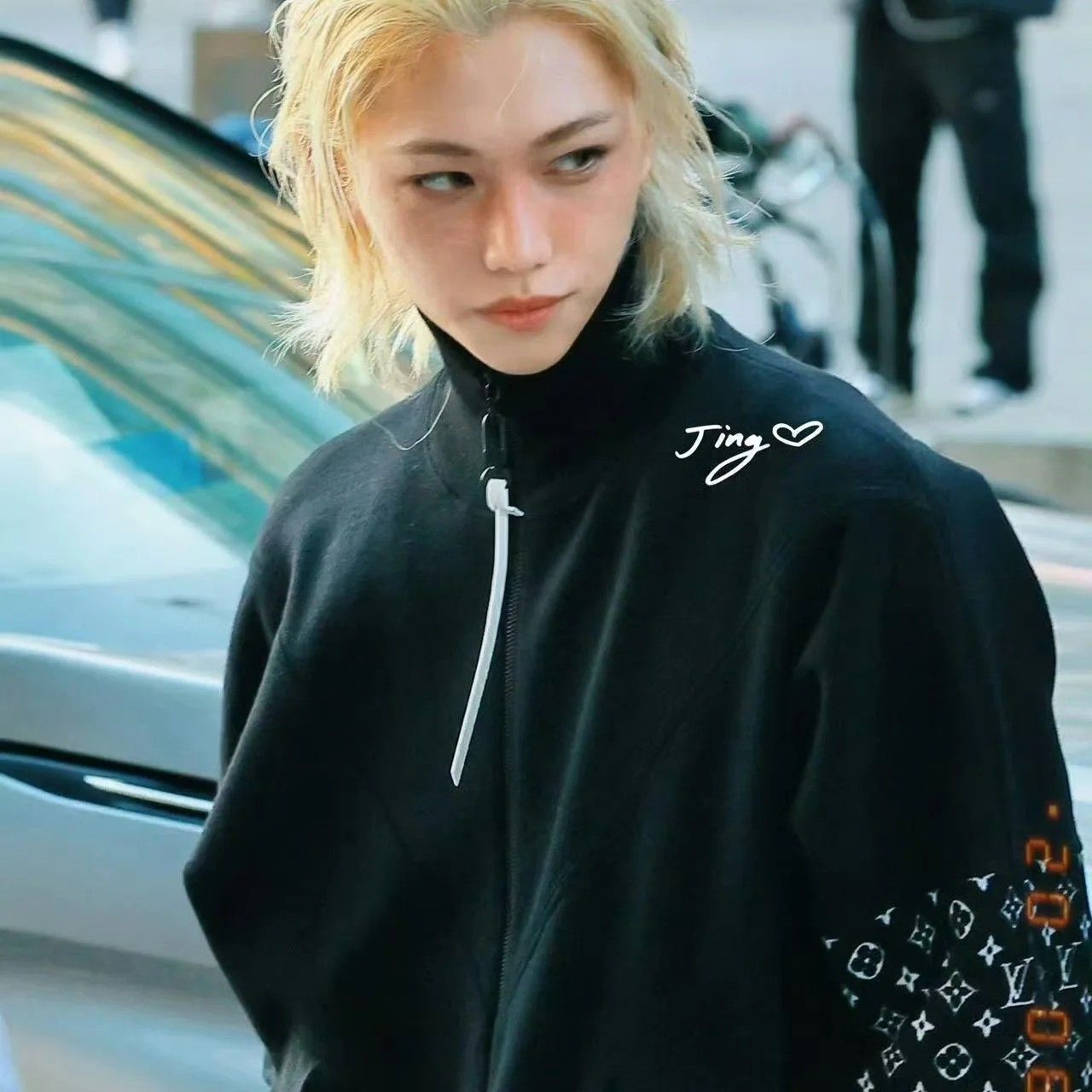 Recent activity shot of Felix (Stray Kids)