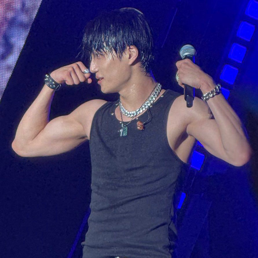 A moment captured by Kai (EXO)'s fan