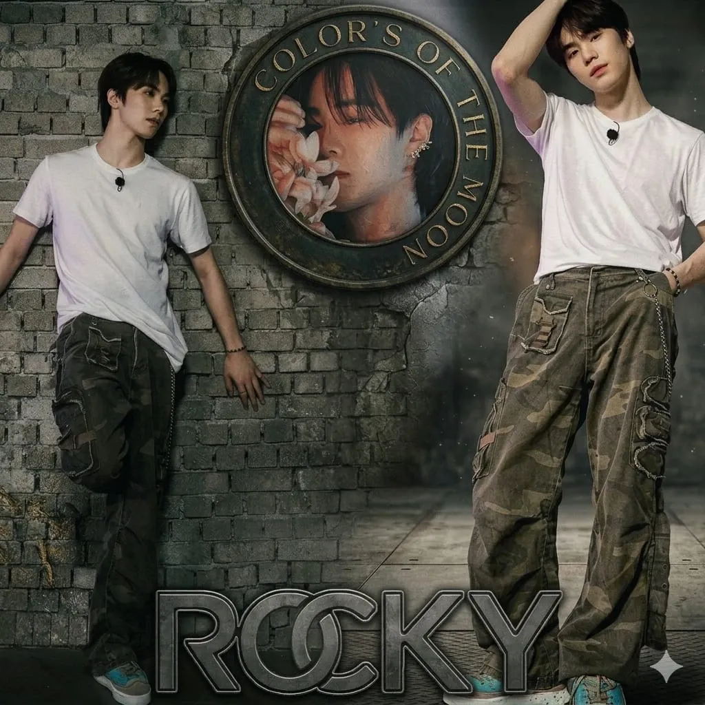 A moment captured by Rocky's fan