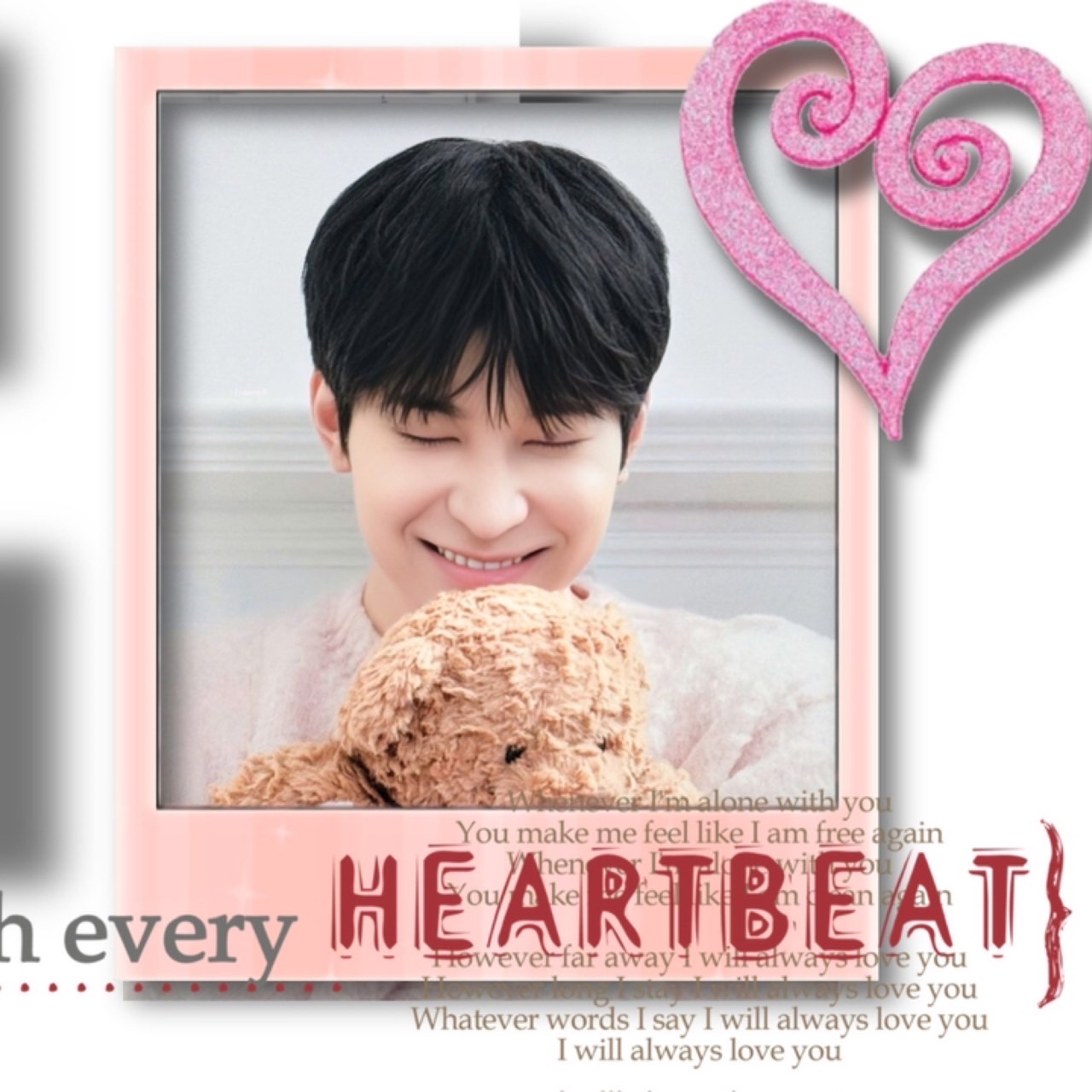 A moment captured by Wonwoo (SEVENTEEN)'s fan