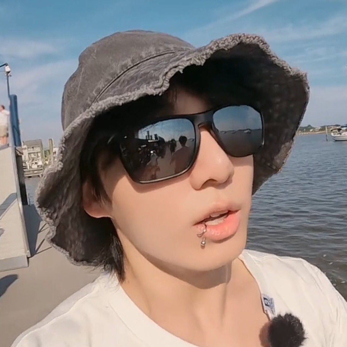 Recent activity shot of Jungkook (BTS)