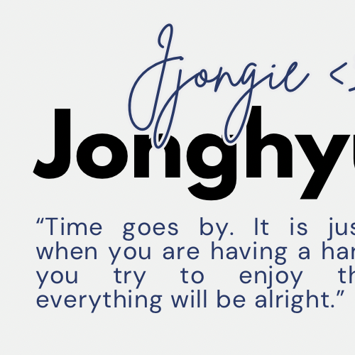 Recent activity shot of Jonghyun (SHINee)