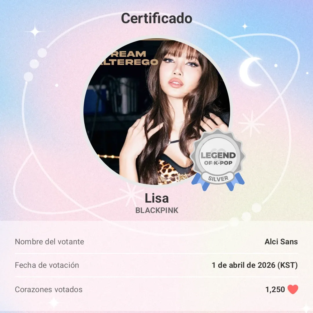 A moment captured by Lisa (BLACKPINK)'s fan