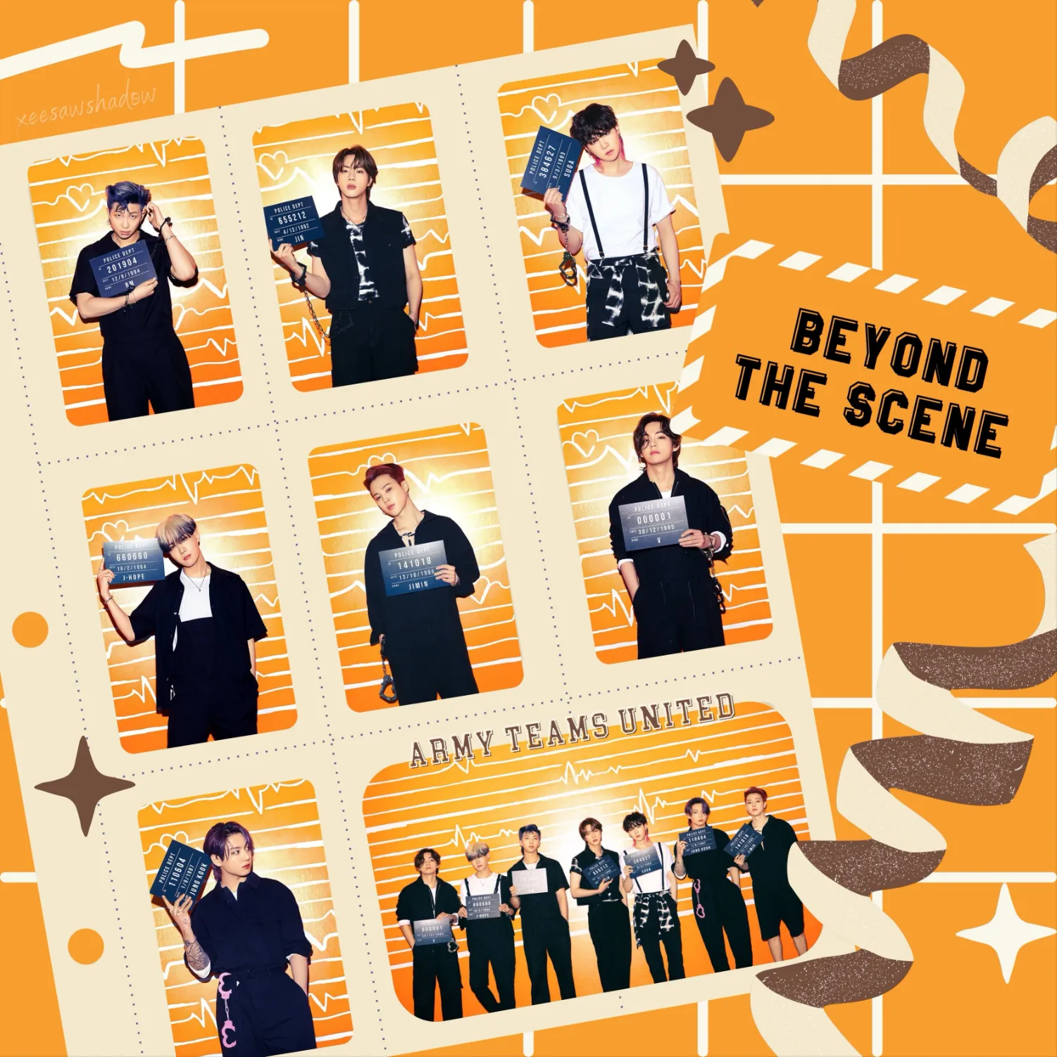 防彈少年團粉絲拍下的瞬間