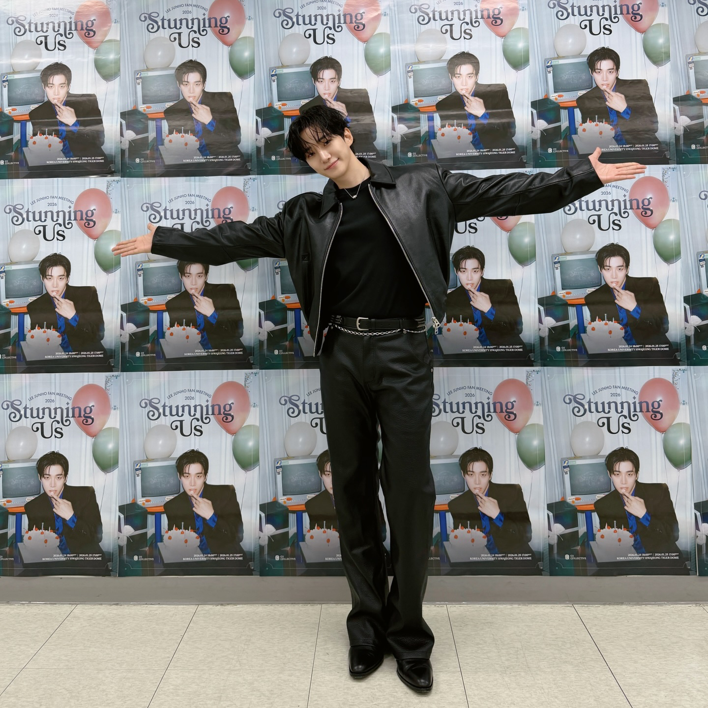 Recent activity shot of Junho (2PM)