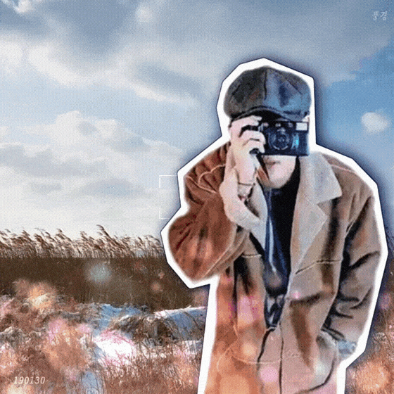 V (BTS)の舞台裏ショット