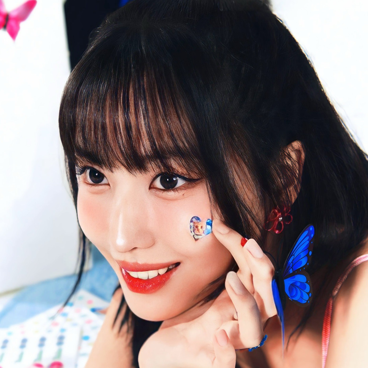 Momo (TWICE)的幕後花絮