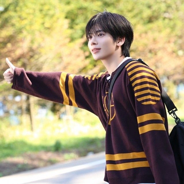 A moment captured by Taehyun (TOMORROW X TOGETHER)'s fan