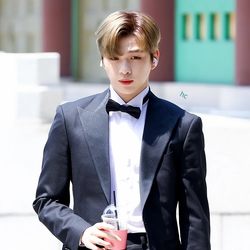 A moment captured by Kang Daniel's fan