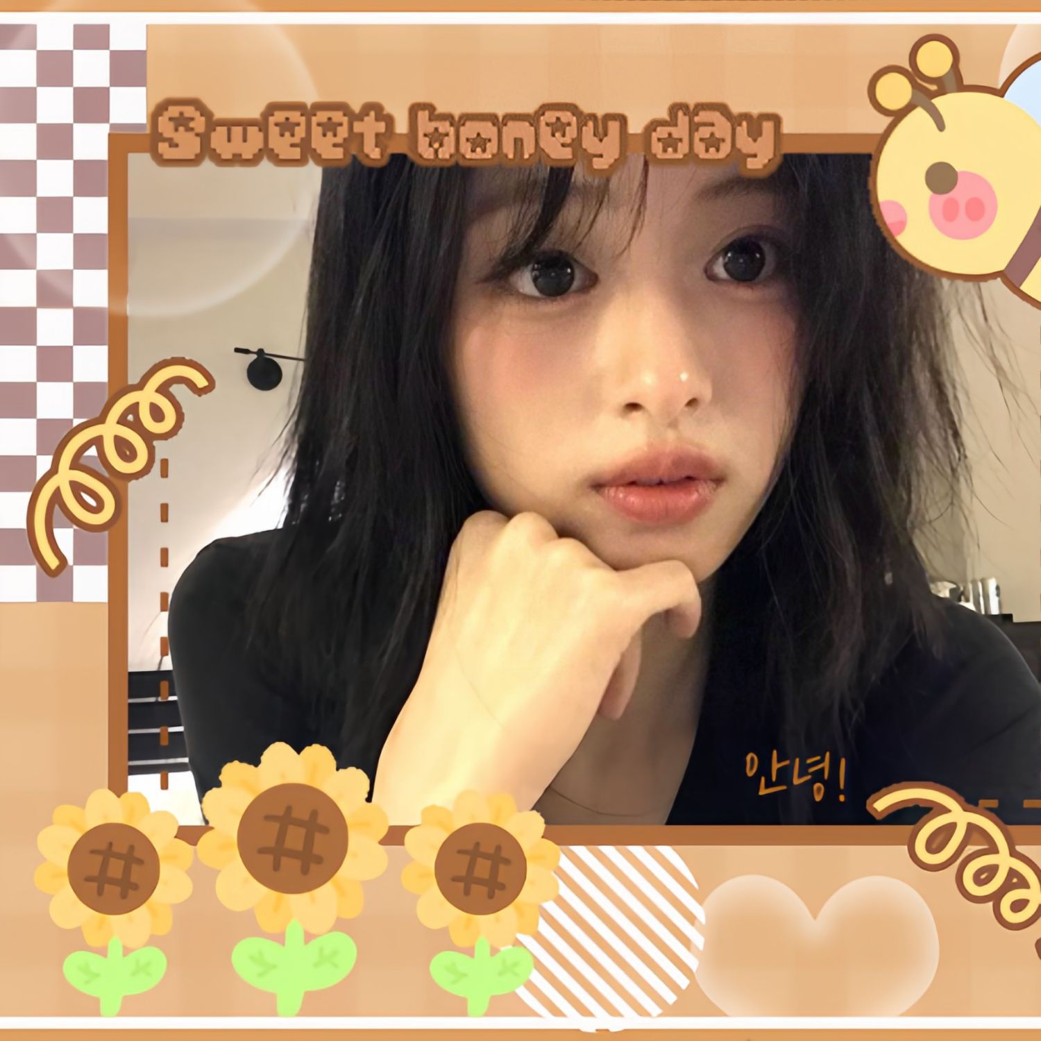 Behind-the-scenes cut of Ahyeon (BABYMONSTER)