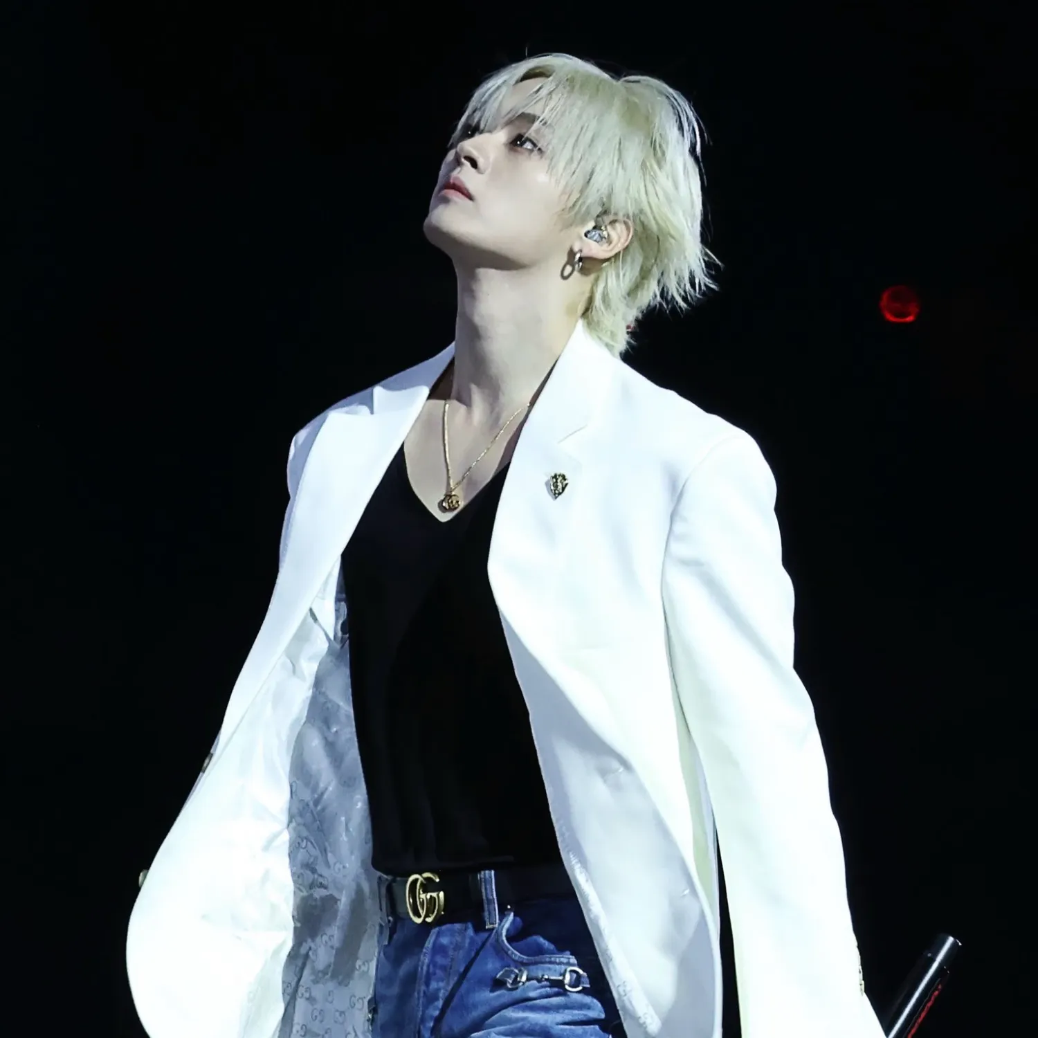 A moment captured by Lee Know (Stray Kids)'s fan