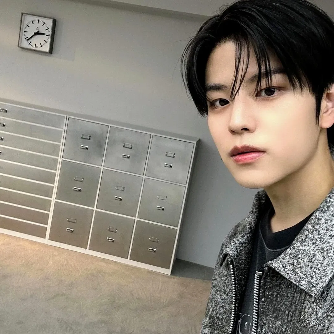 Recent activity shot of Seungmin (Stray Kids)