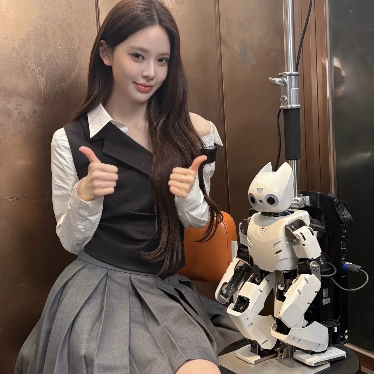 A moment captured by izna's fan