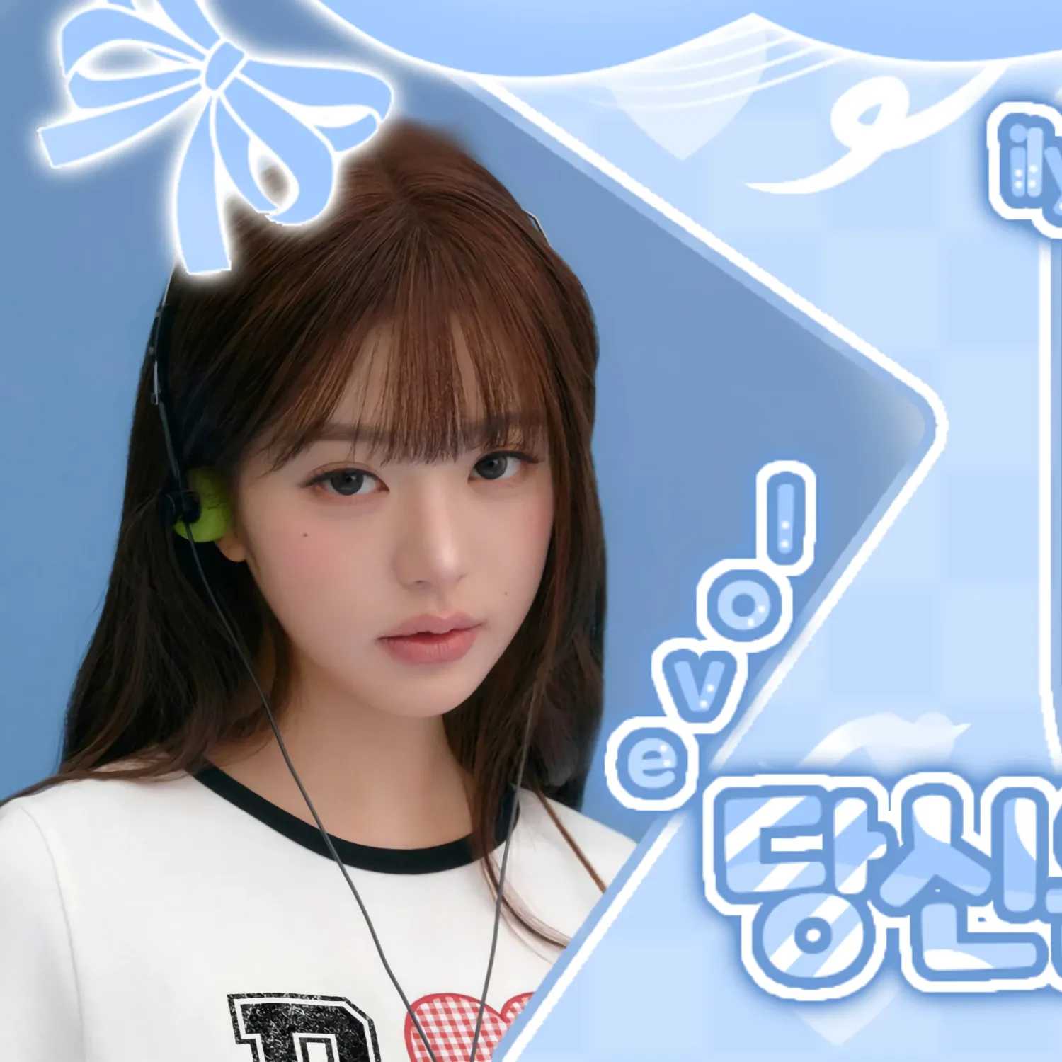 A moment captured by Jang Wonyoung (IVE)'s fan