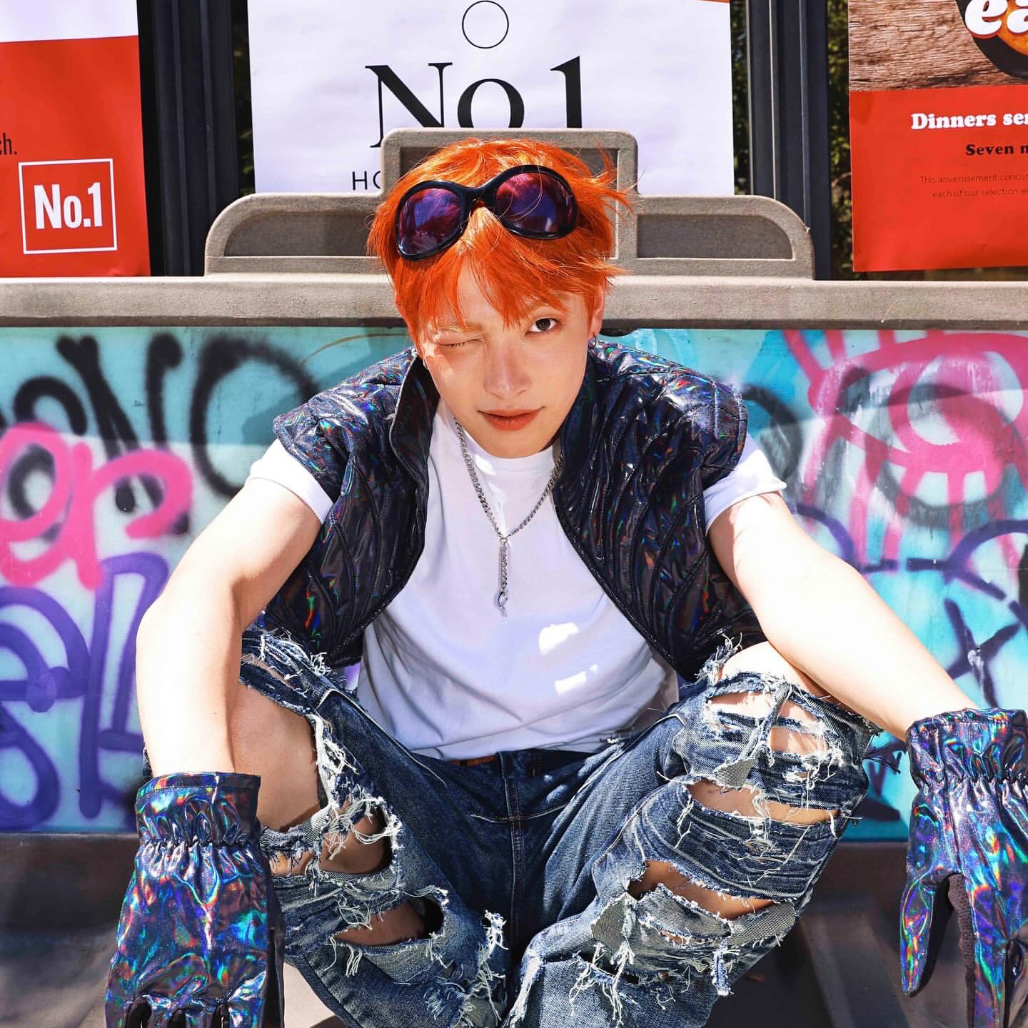 Behind-the-scenes cut of Hongjoong (ATEEZ)