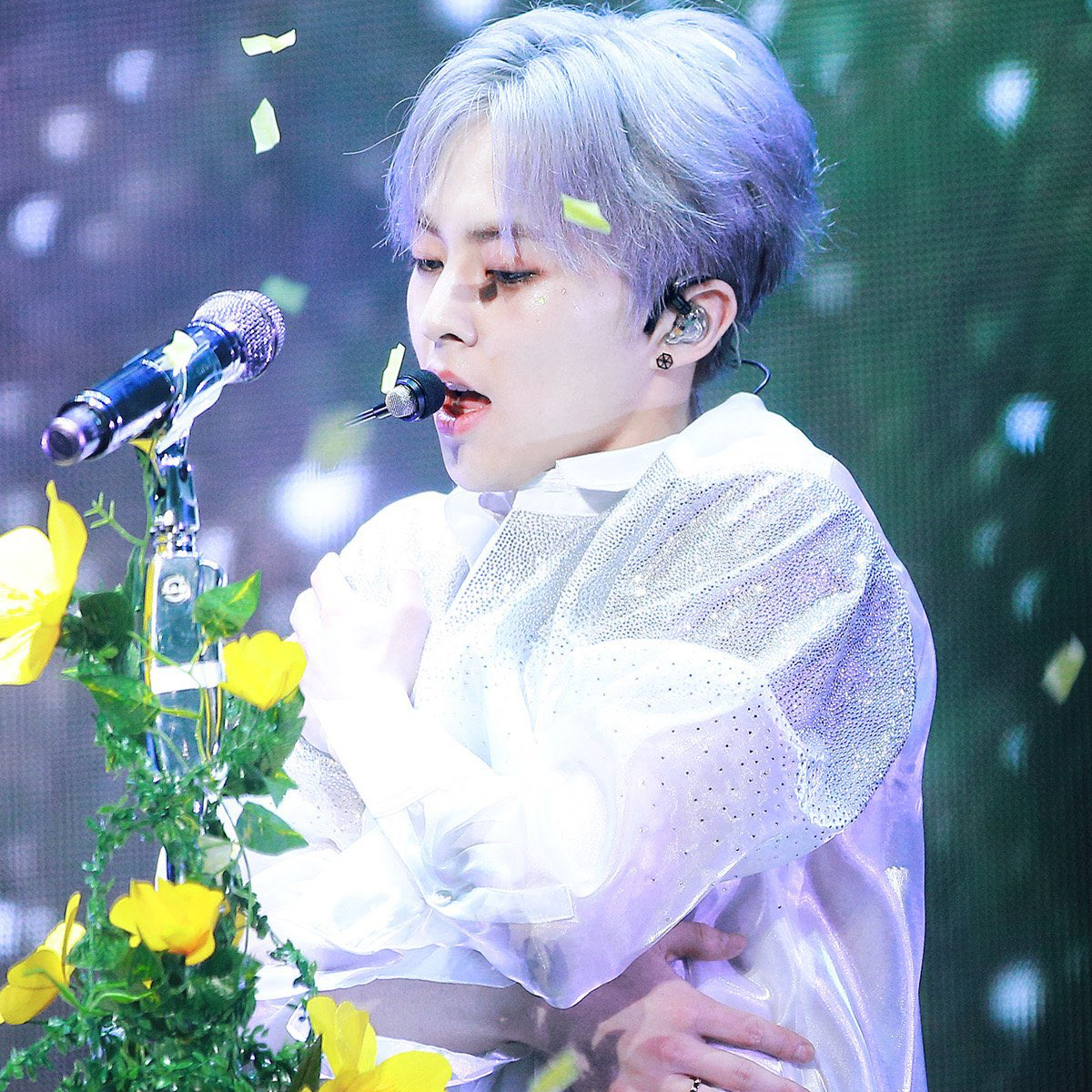 Recent activity shot of Xiumin (EXO)