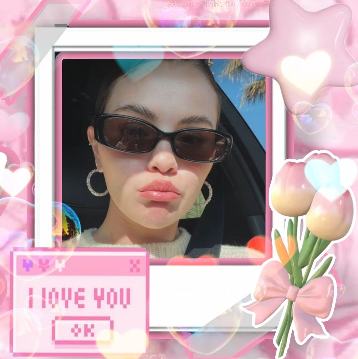 A moment captured by Selena Gomez's fan