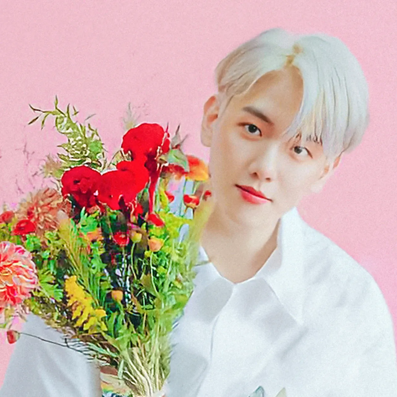 ベクヒョン (EXO)の舞台裏ショット