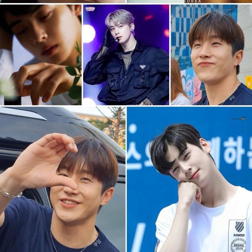 A moment captured by Eunwoo (ASTRO)'s fan