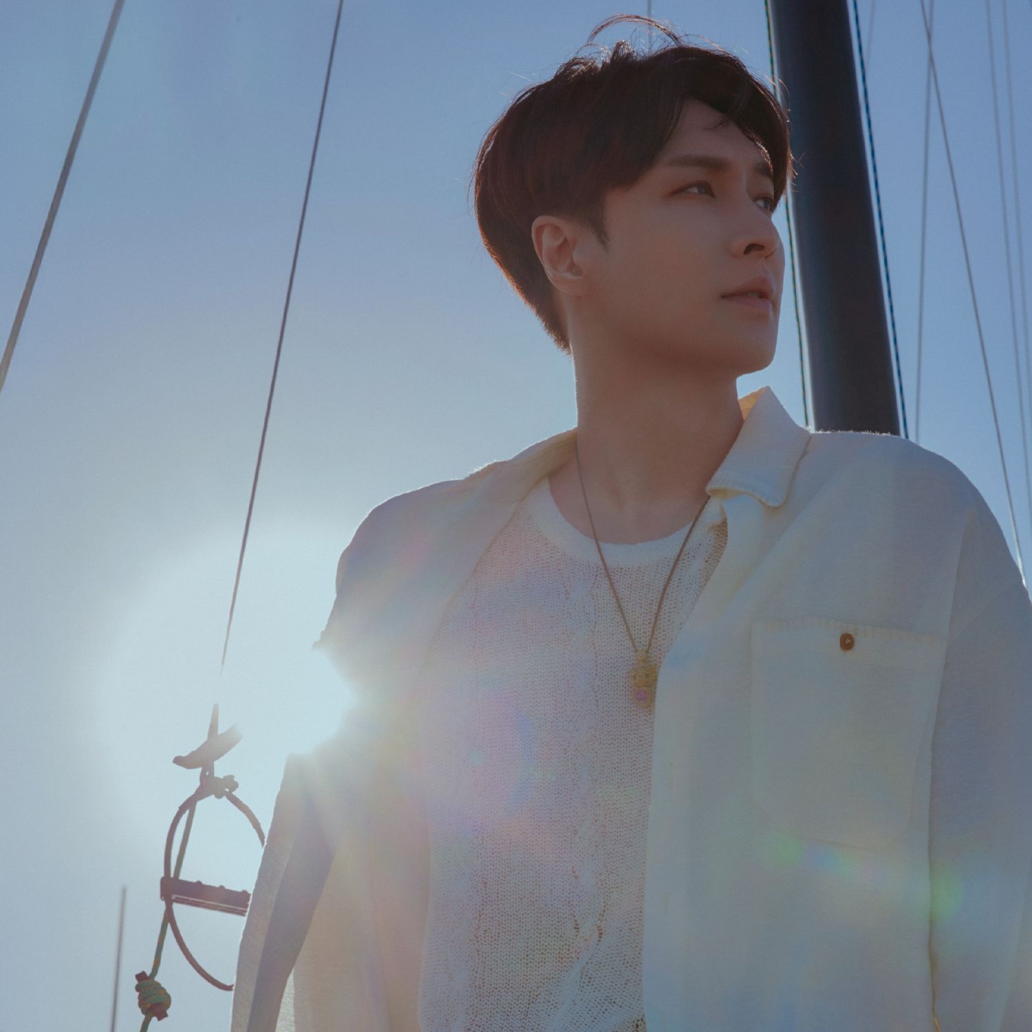 Recent activity shot of Lay (EXO)