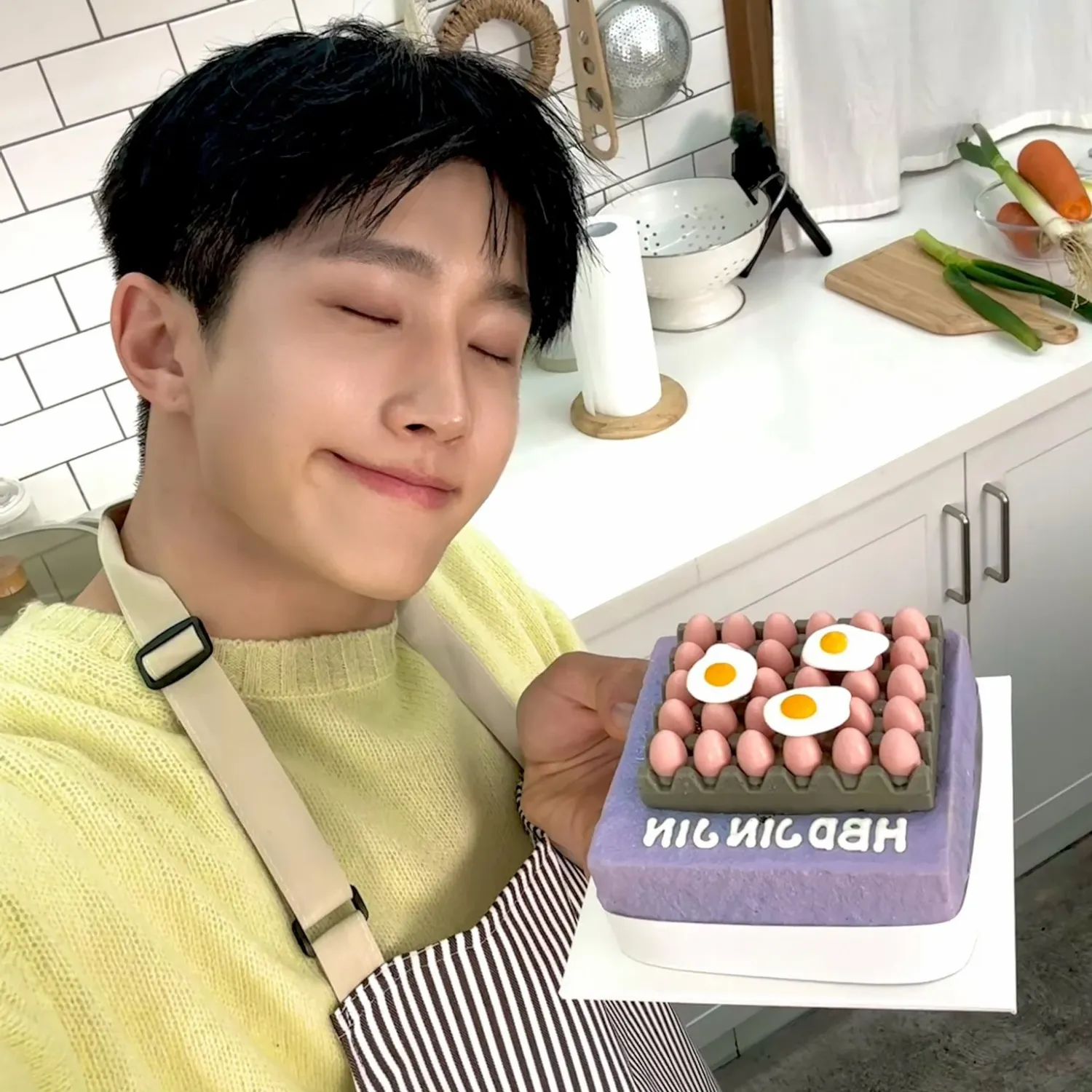 A moment captured by Jinjin (ASTRO)'s fan