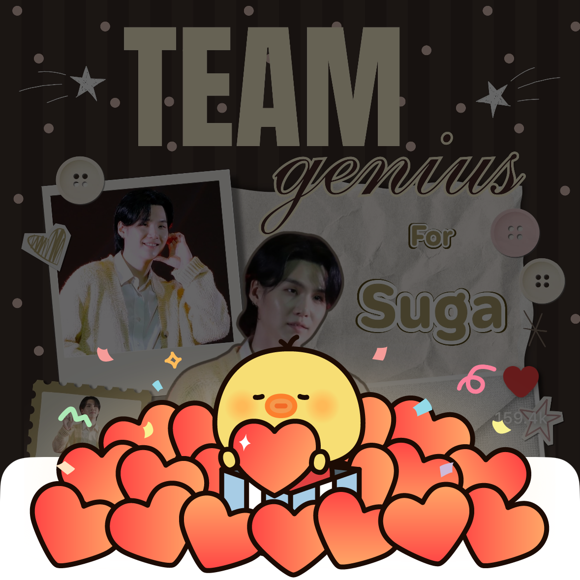 Momen yang diabadikan oleh penggemar SUGA (BTS)