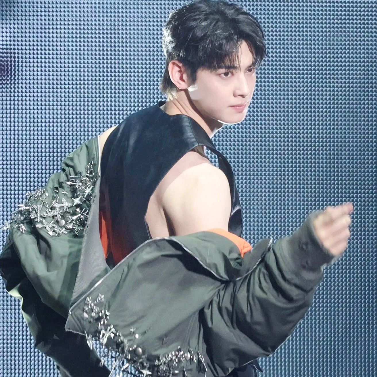 Recent activity shot of Eunwoo (ASTRO)