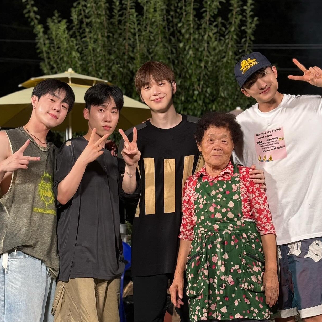 Recent activity shot of Kang Daniel