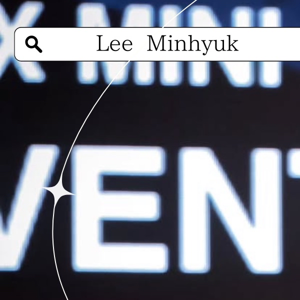 Recent activity shot of Minhyuk (MONSTA X)