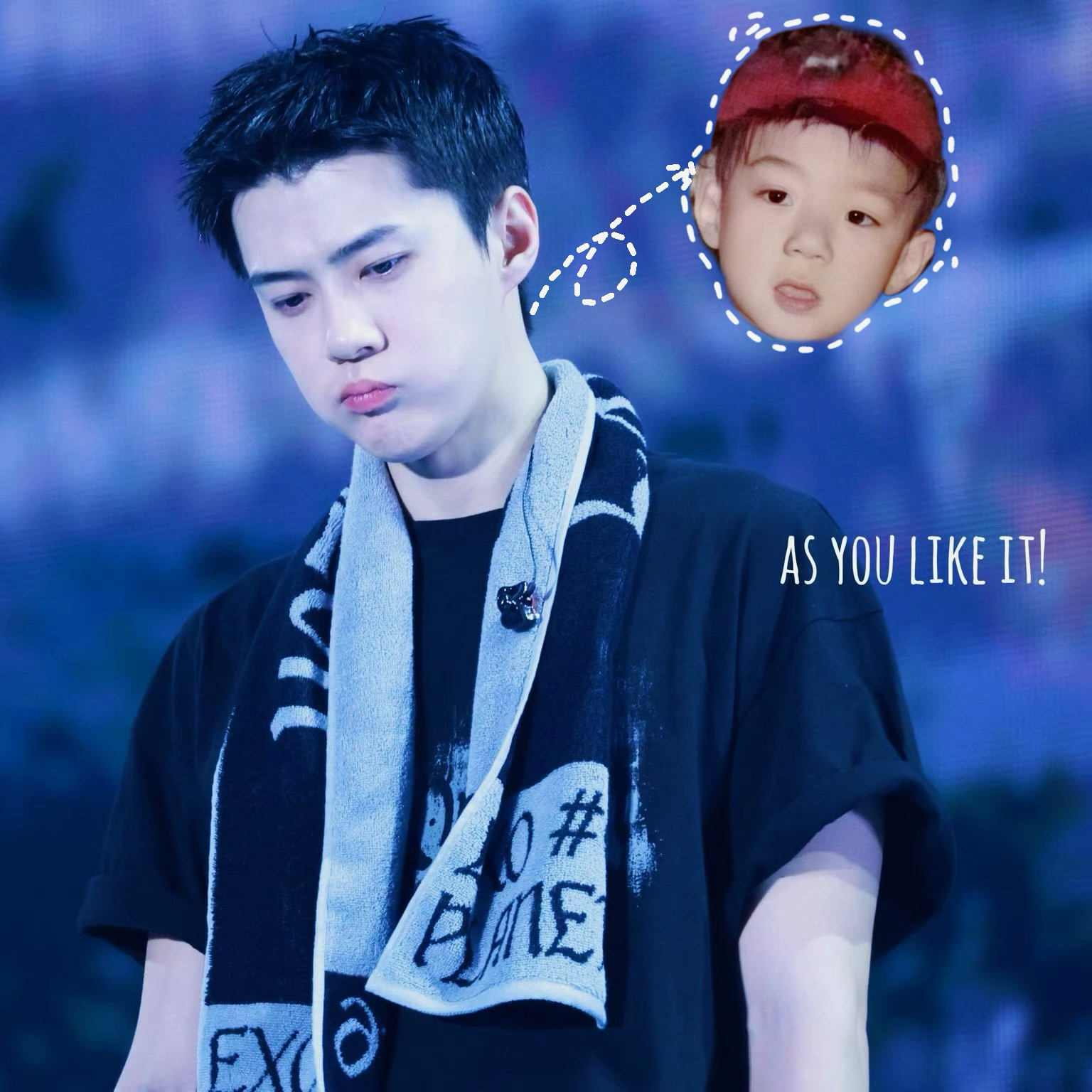 Foto aktivitas terbaru Sehun (EXO)