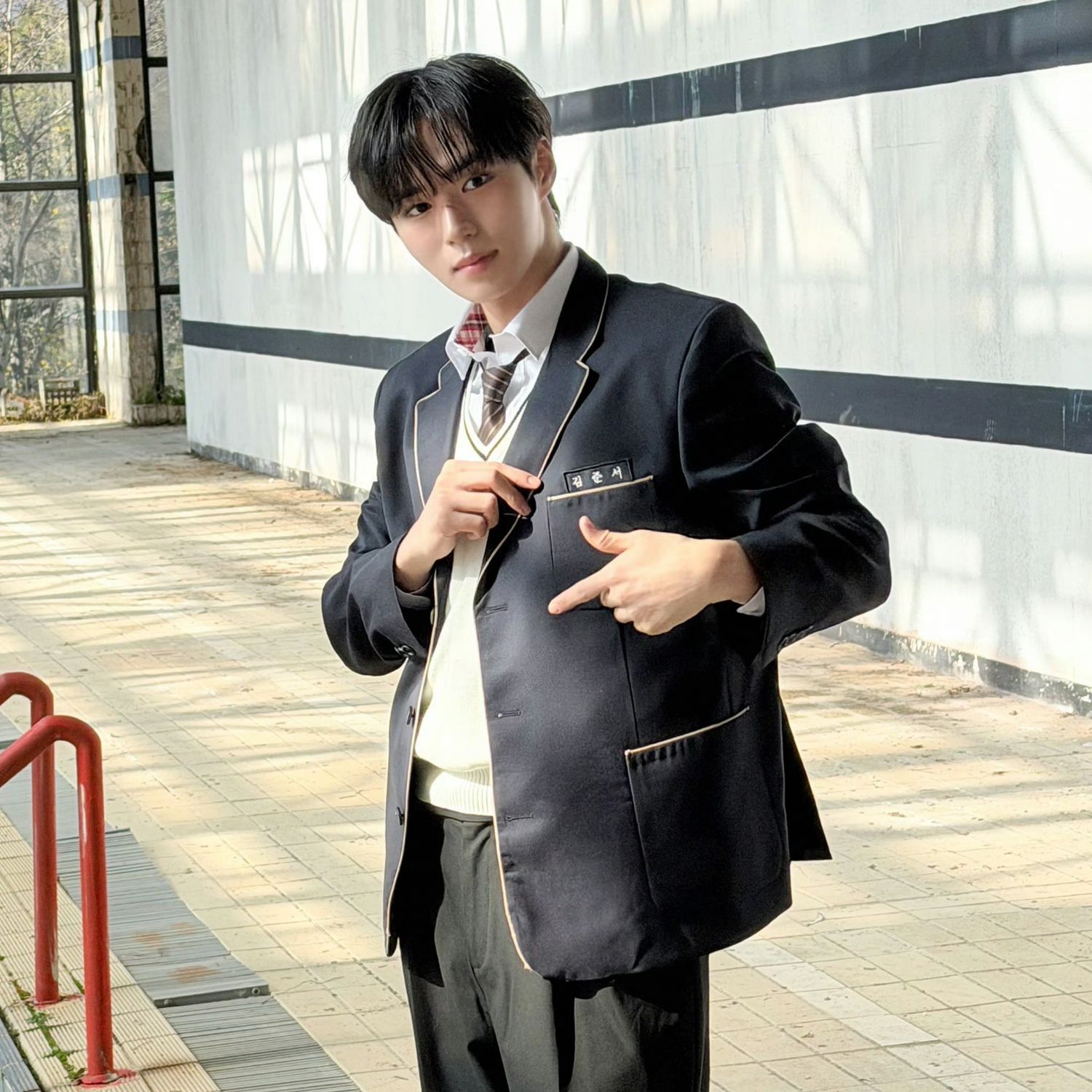 Recent activity shot of Kim Junseo (ALPHA DRIVE ONE)