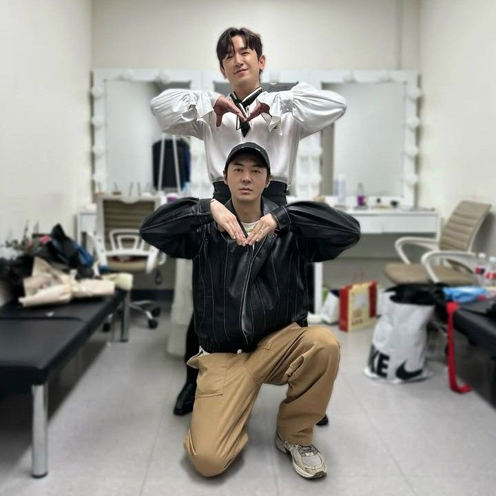 Recent activity shot of Lee Minwoo (SHINHWA)