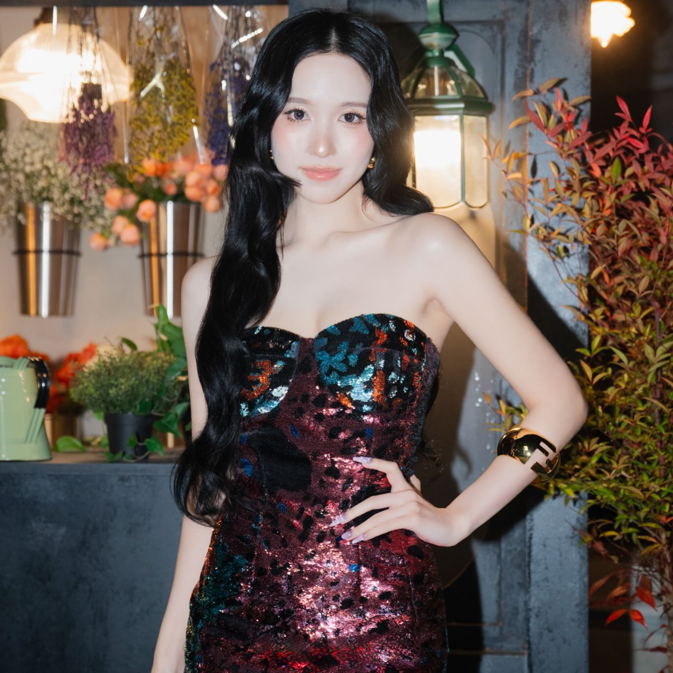 A moment captured by TWICE's fan