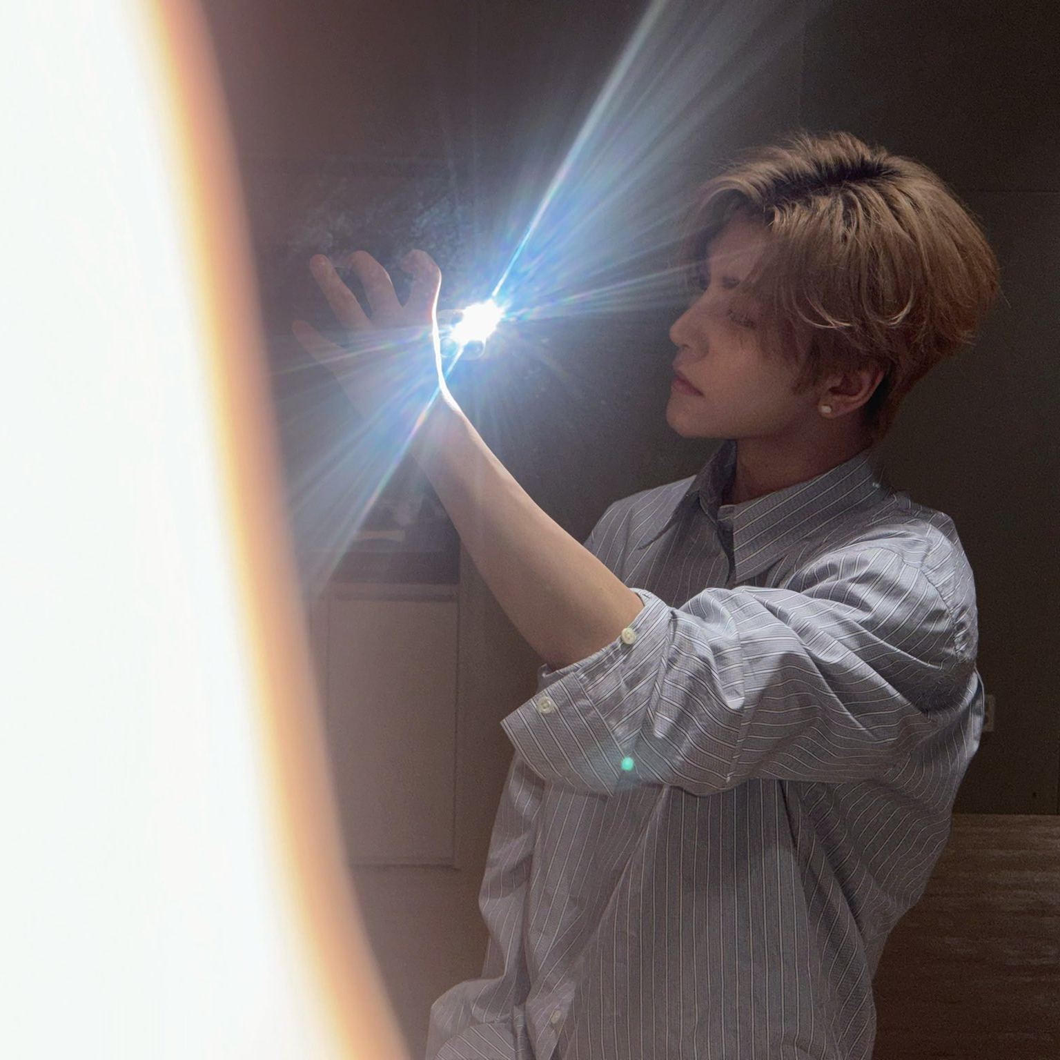 Recent activity shot of He Xinlong (ALPHA DRIVE ONE)