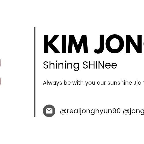 Recent activity shot of Jonghyun (SHINee)