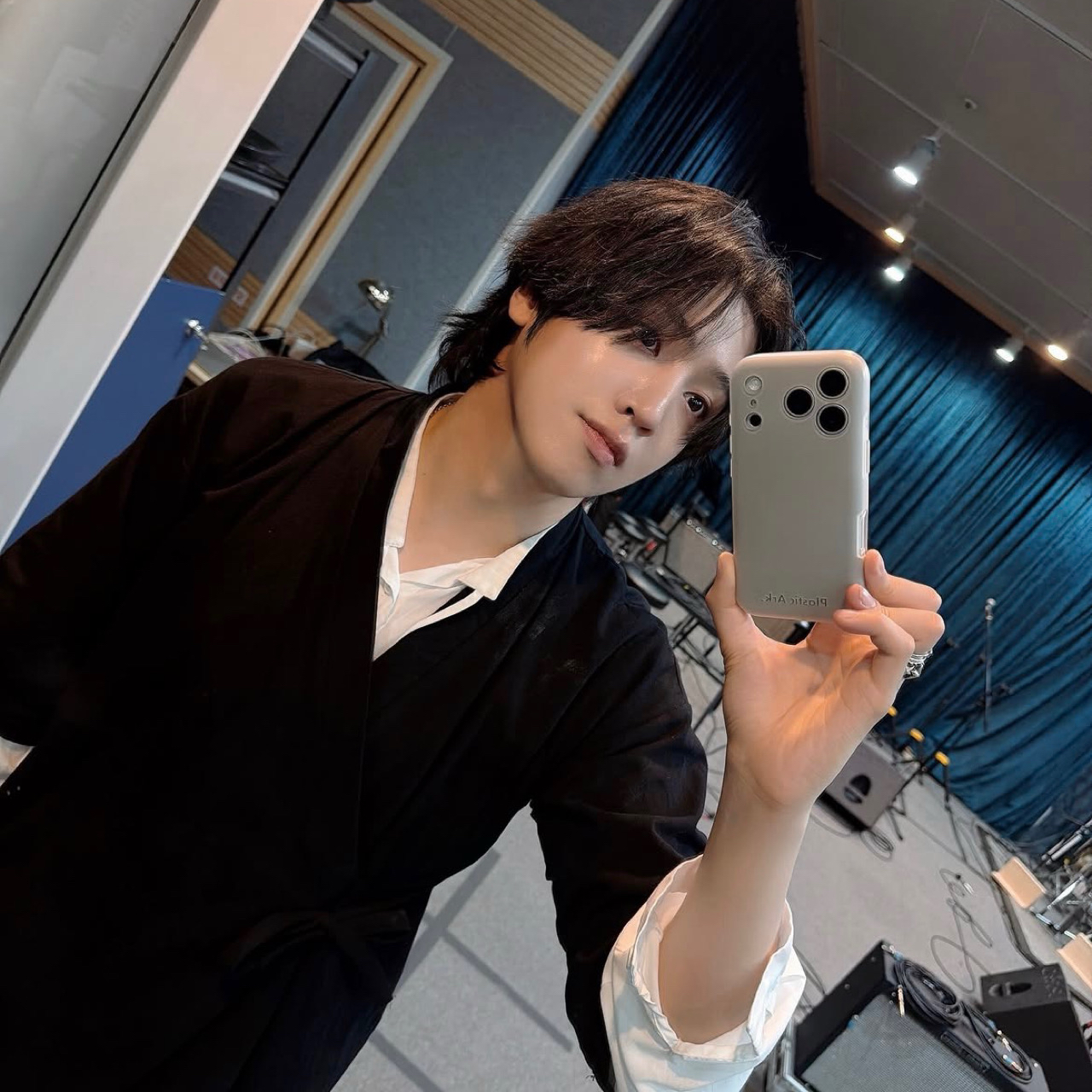 A moment captured by Wooseok (PENTAGON)'s fan