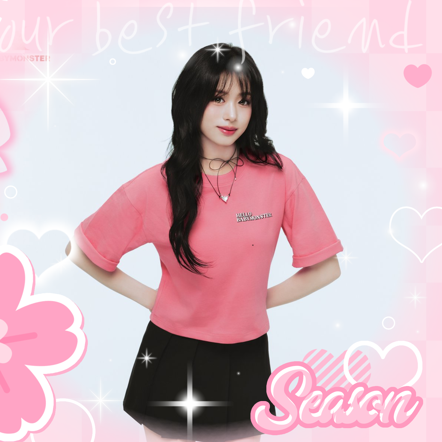 Behind-the-scenes cut of Ahyeon (BABYMONSTER)