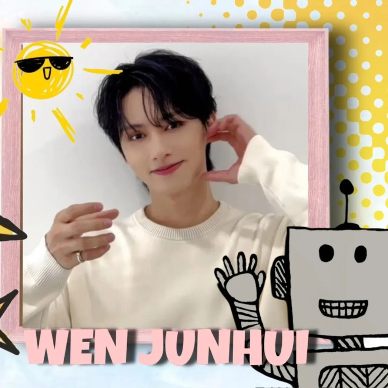 A moment captured by Jun (SEVENTEEN)'s fan